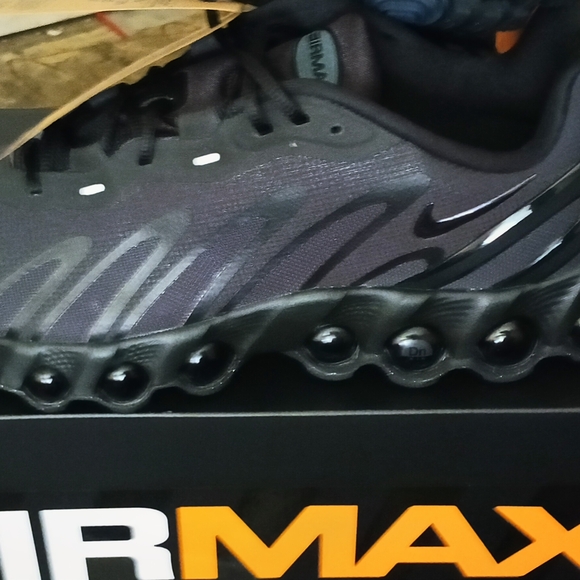 Nike Black Sneakers with Futuristic Design - Picture 2 of 5